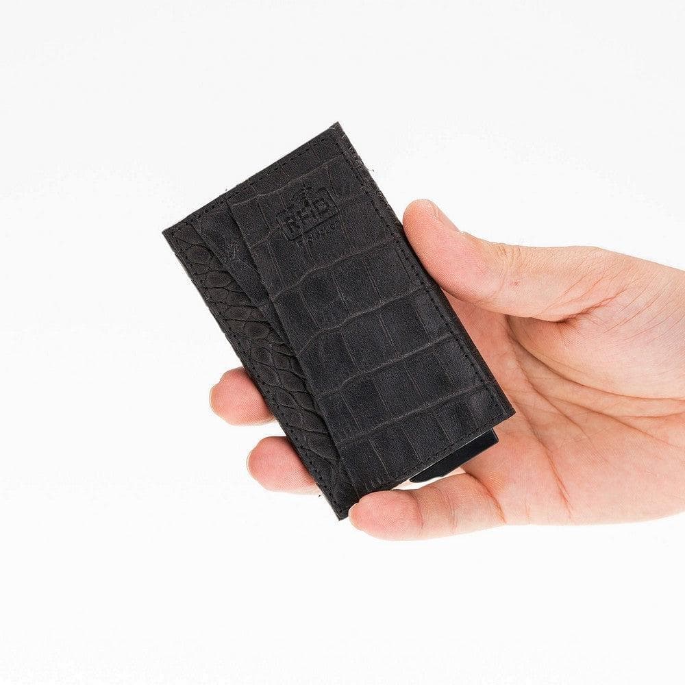 Fernando Leather RFID Card Holder Bouletta