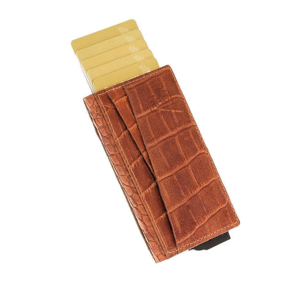 Fernando Leather RFID Card Holder Bouletta