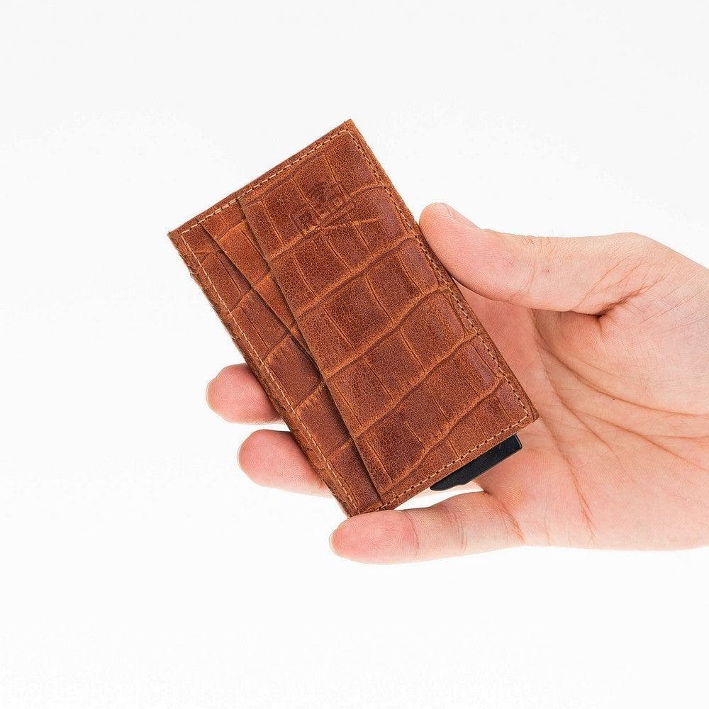 Fernando Leather RFID Card Holder Bouletta