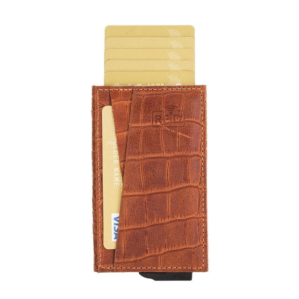 Fernando Leather RFID Card Holder Bouletta