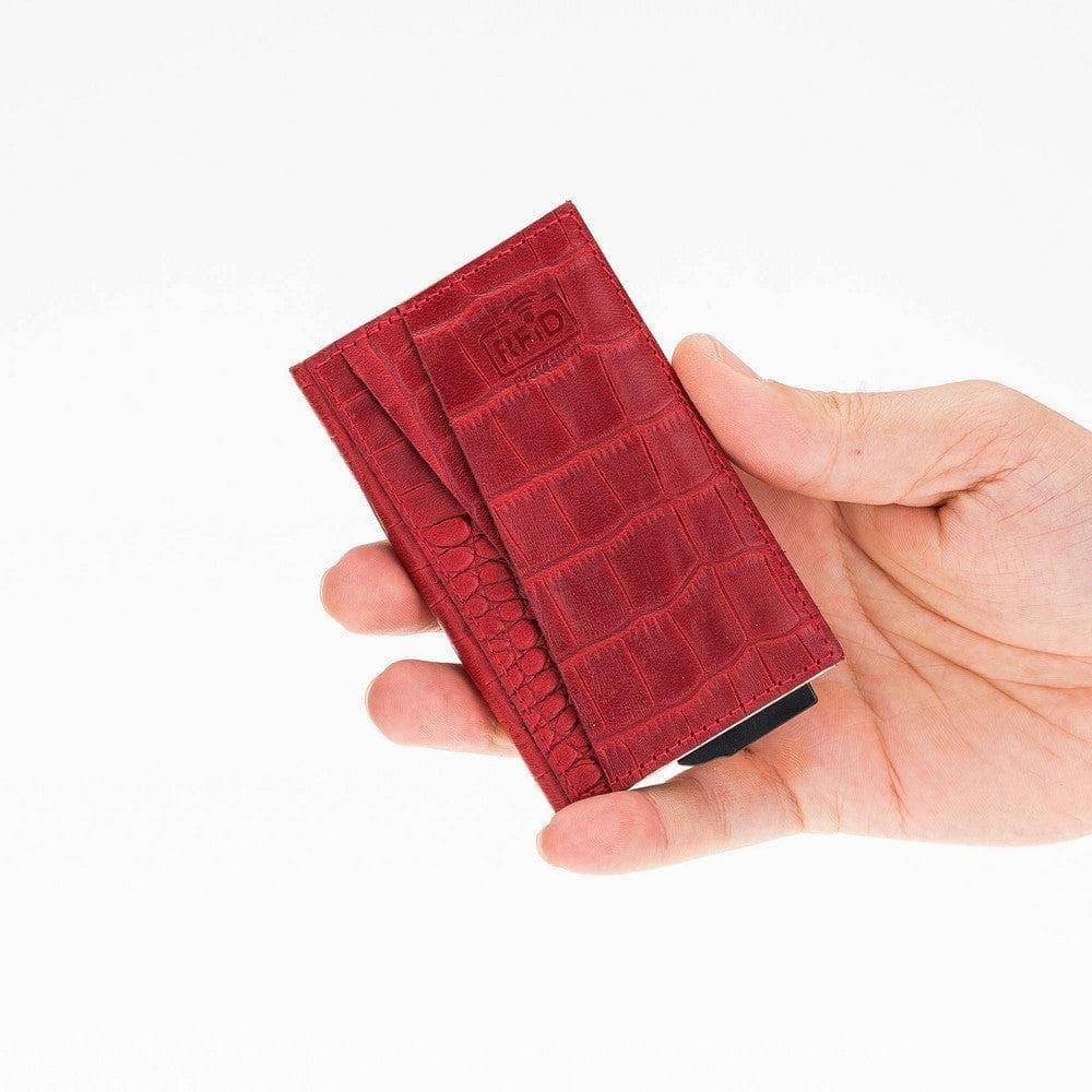 Fernando Leather RFID Card Holder Bouletta
