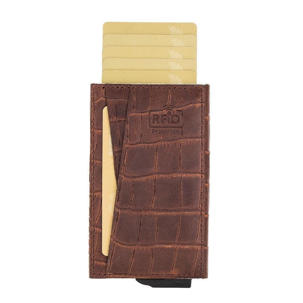Fernando Leather RFID Card Holder Bouletta