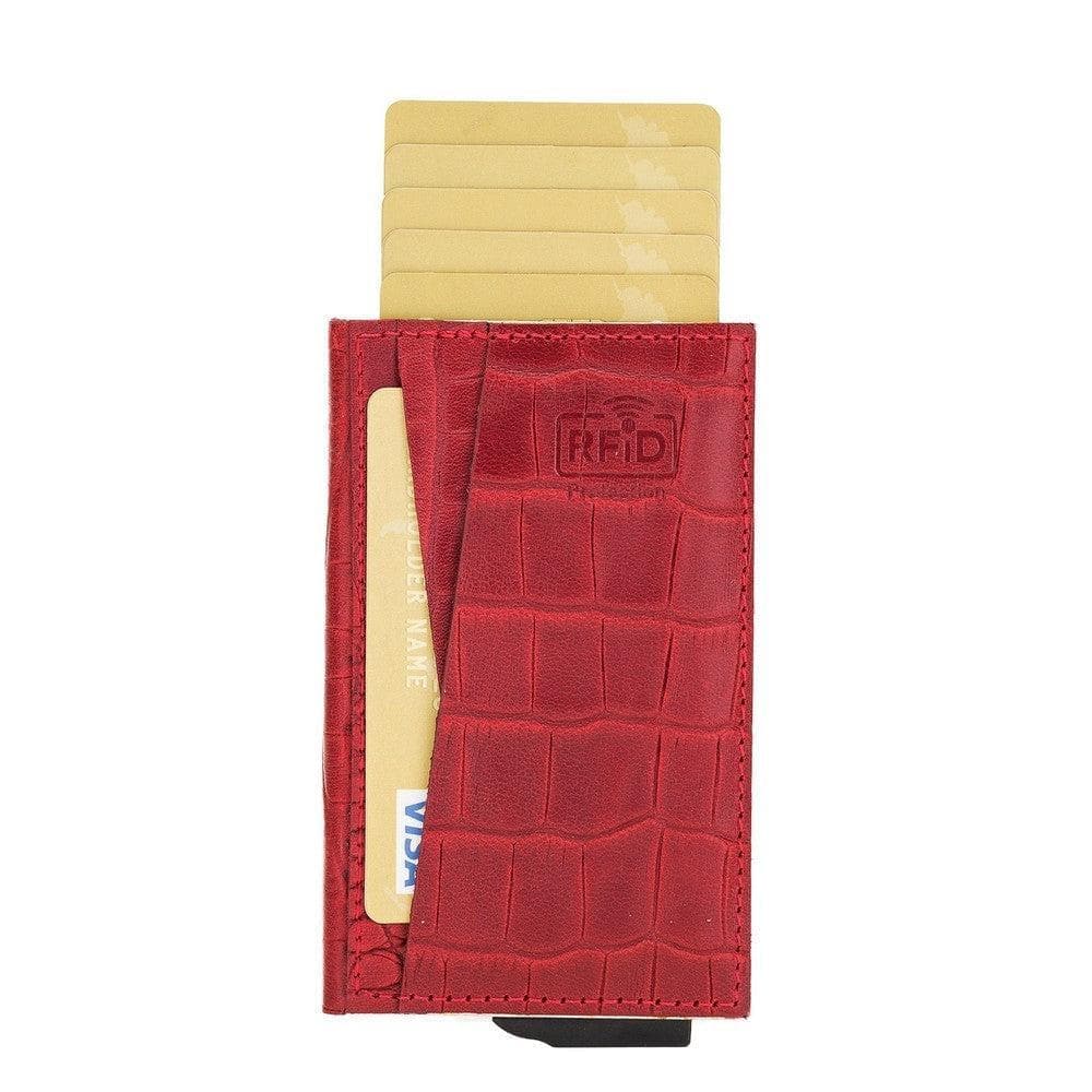 Fernando Leather RFID Card Holder Bouletta