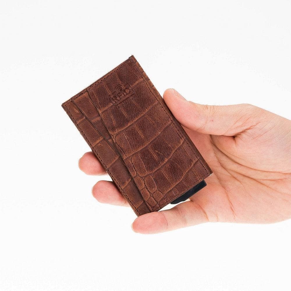Fernando Leather RFID Card Holder Bouletta