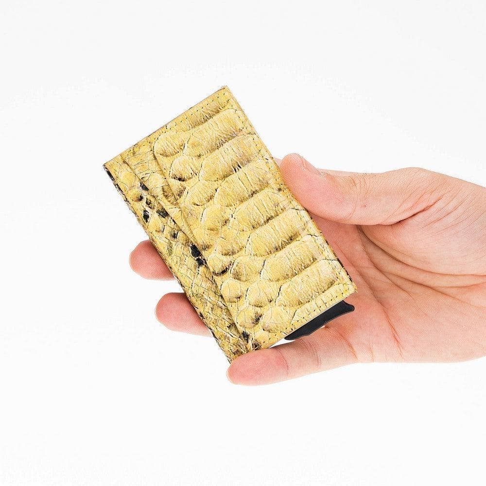 Fernando Leather RFID Card Holder Bouletta