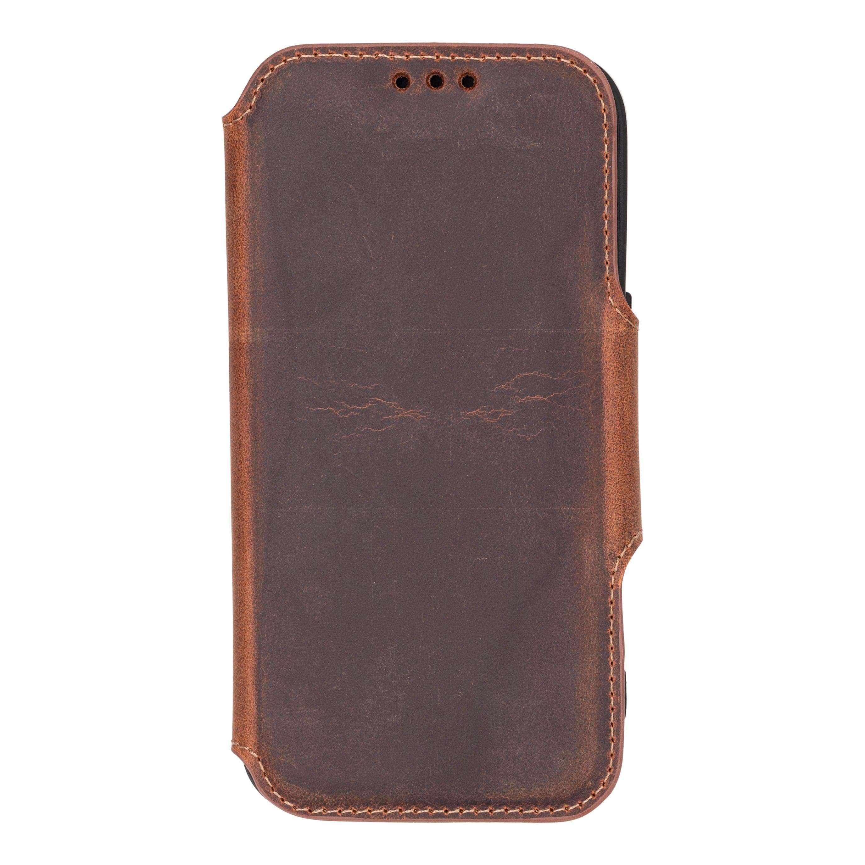 Firenze iPhone 16 Pro Leather Folio Case Bouletta