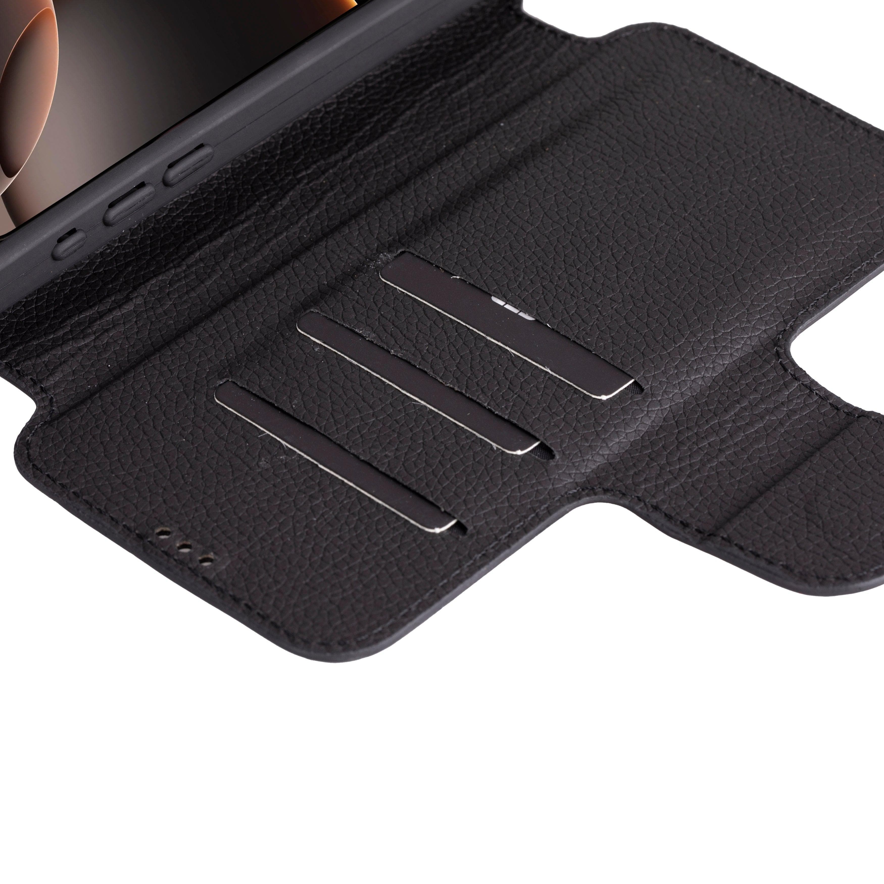 Firenze iPhone 16 Pro Max Leather Folio Case Bouletta