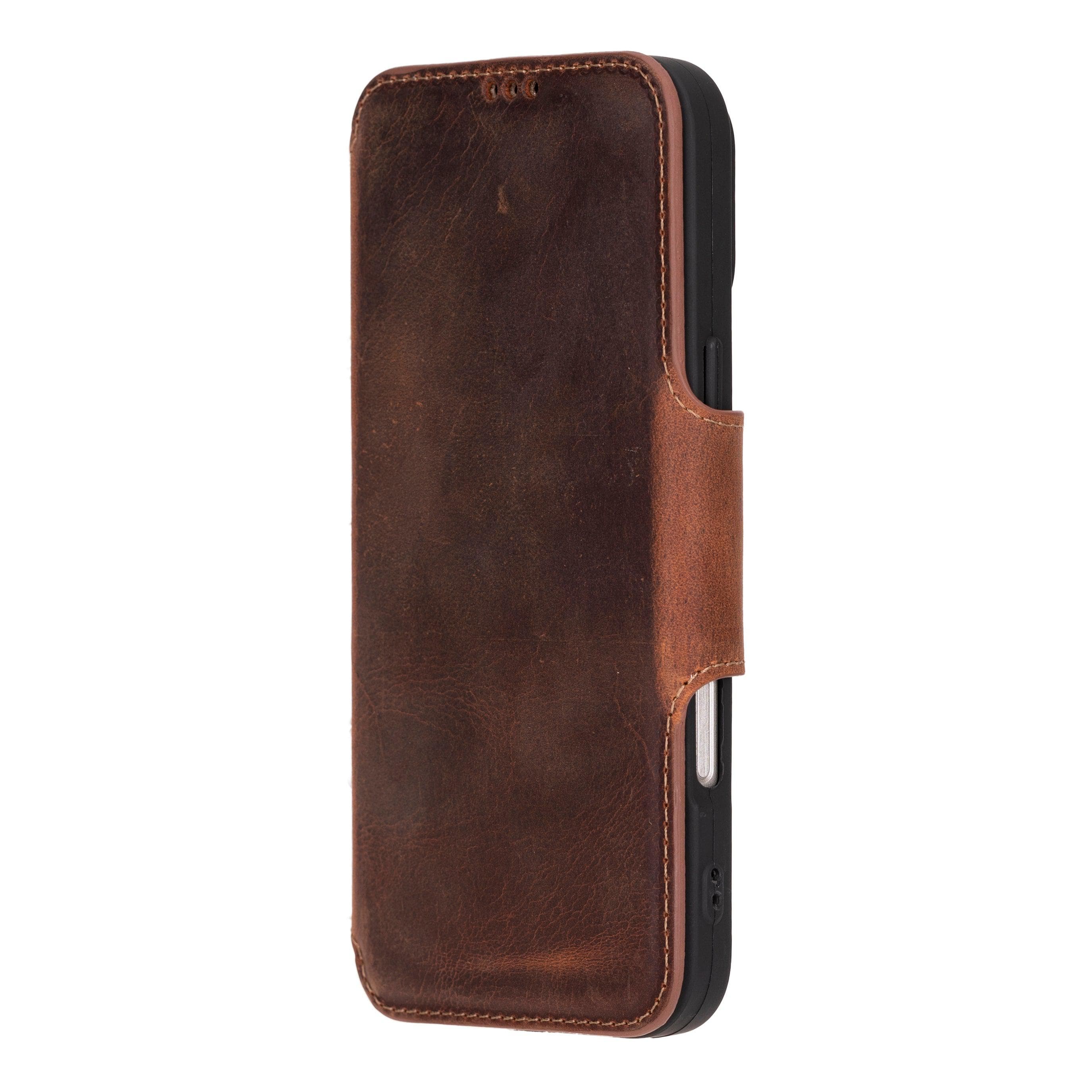 Firenze iPhone 16 Pro Max Leather Folio Case Bouletta