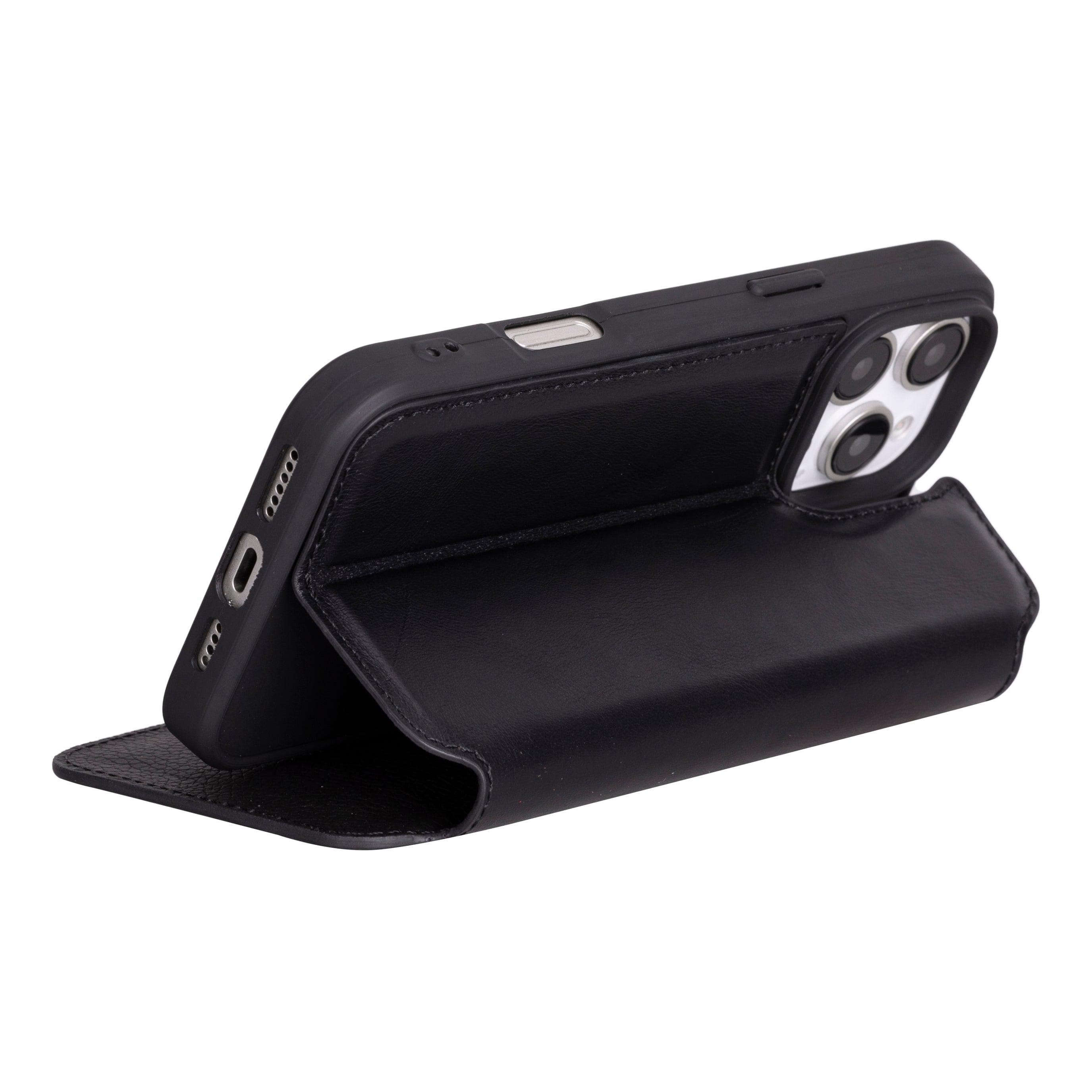 Firenze iPhone 16 Pro Max Leather Folio Case Bouletta