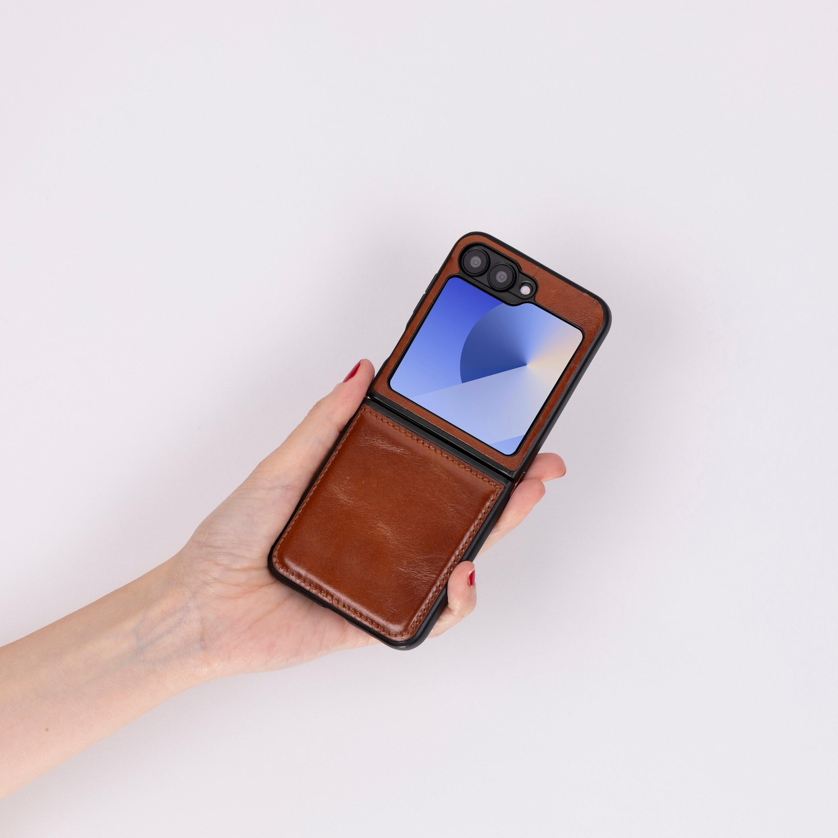 Flex Cover Galaxy Z Flip 6 Leather Case Bouletta