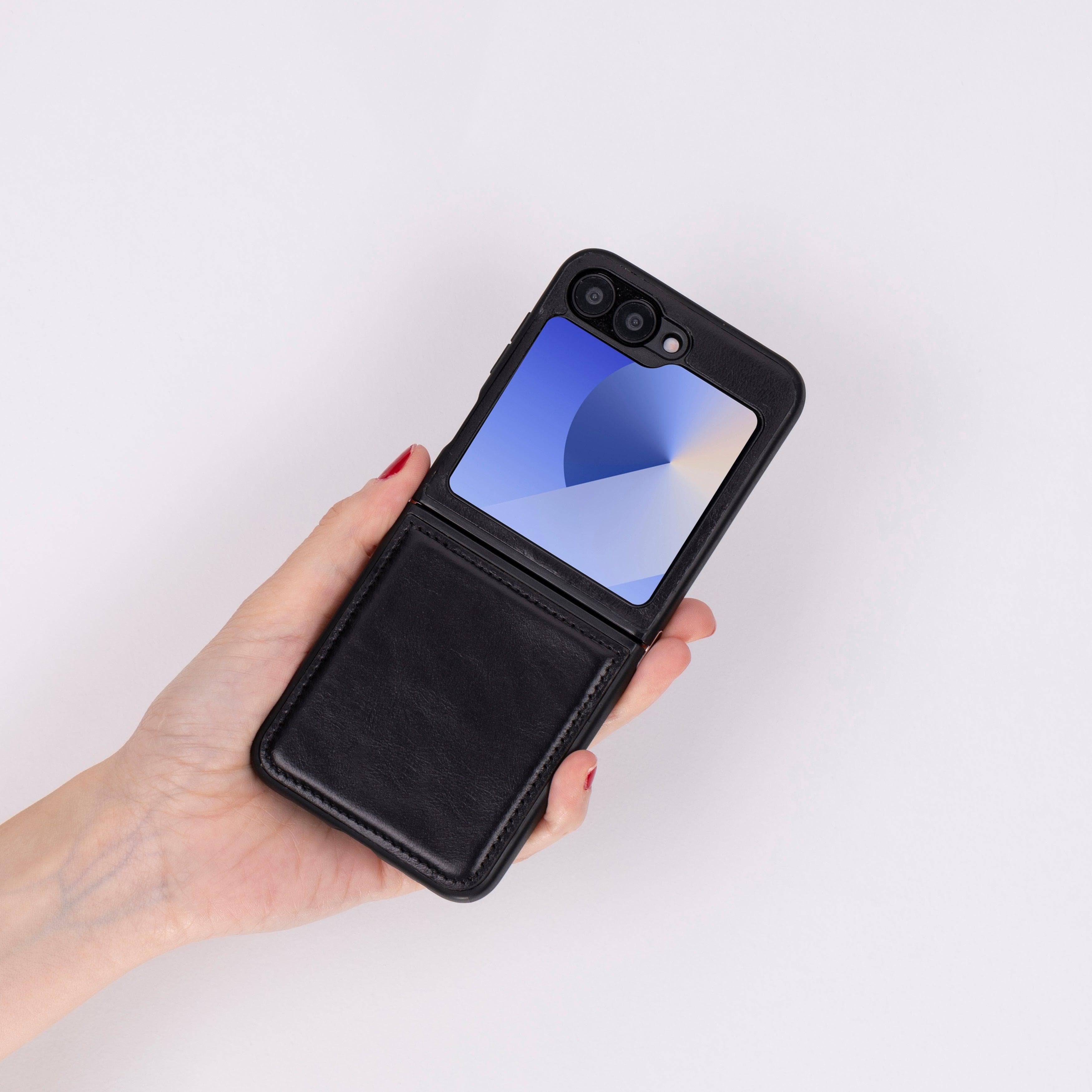 Flex Cover Galaxy Z Flip 6 Leather Case Bouletta