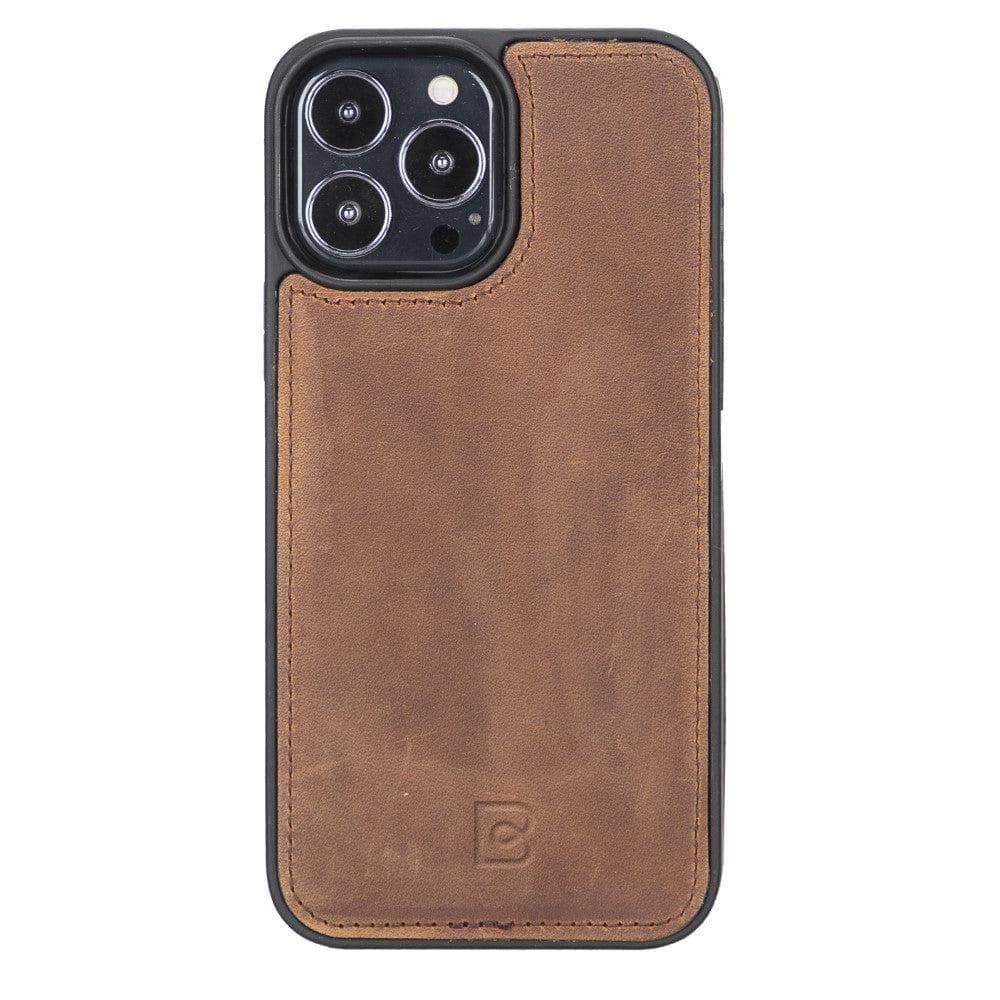 Flex Cover iPhone 13 Series Genuine Leather Back Cover iPhone 13 Mini / Brown Bouletta