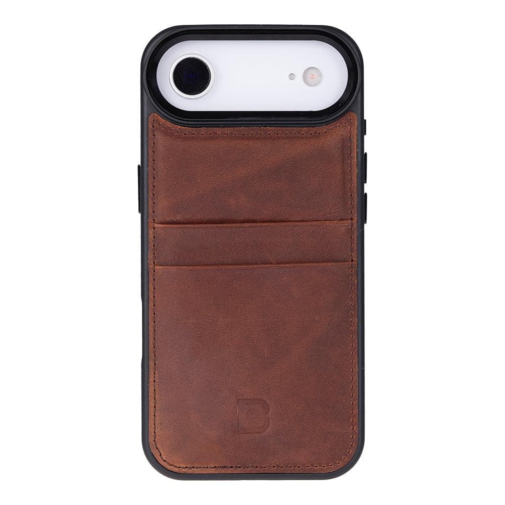 Flex Cover Leather iPhone 17 Air Case with Card Holder Bouletta