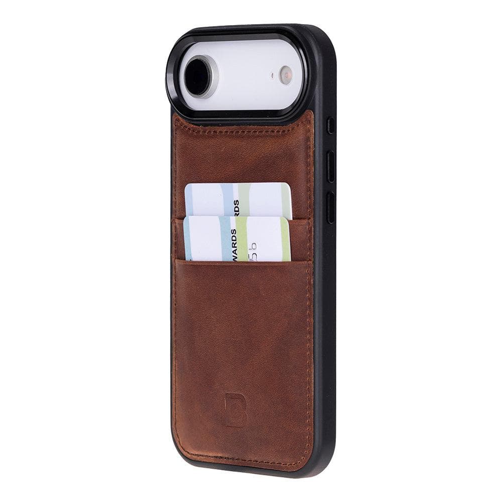 Flex Cover Leather iPhone 17 Air Case with Card Holder Bouletta