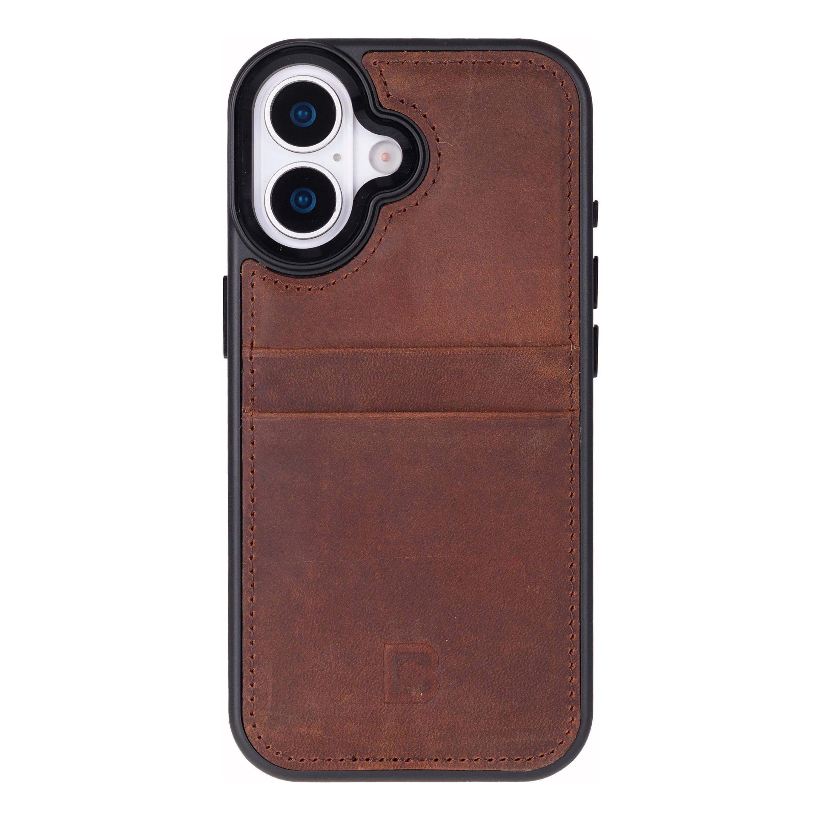 Flex Cover Leather iPhone 17 Case with Card Holder Bouletta
