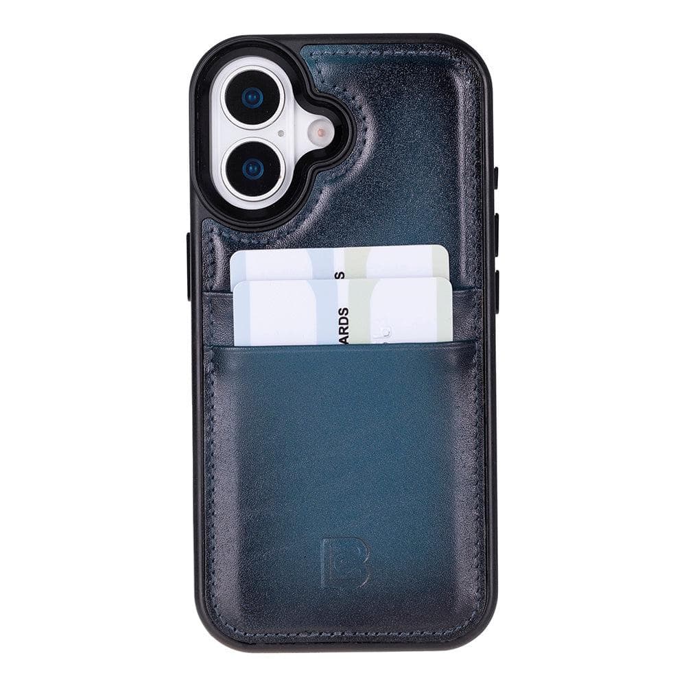 Flex Cover Leather iPhone 17 Case with Card Holder Bouletta