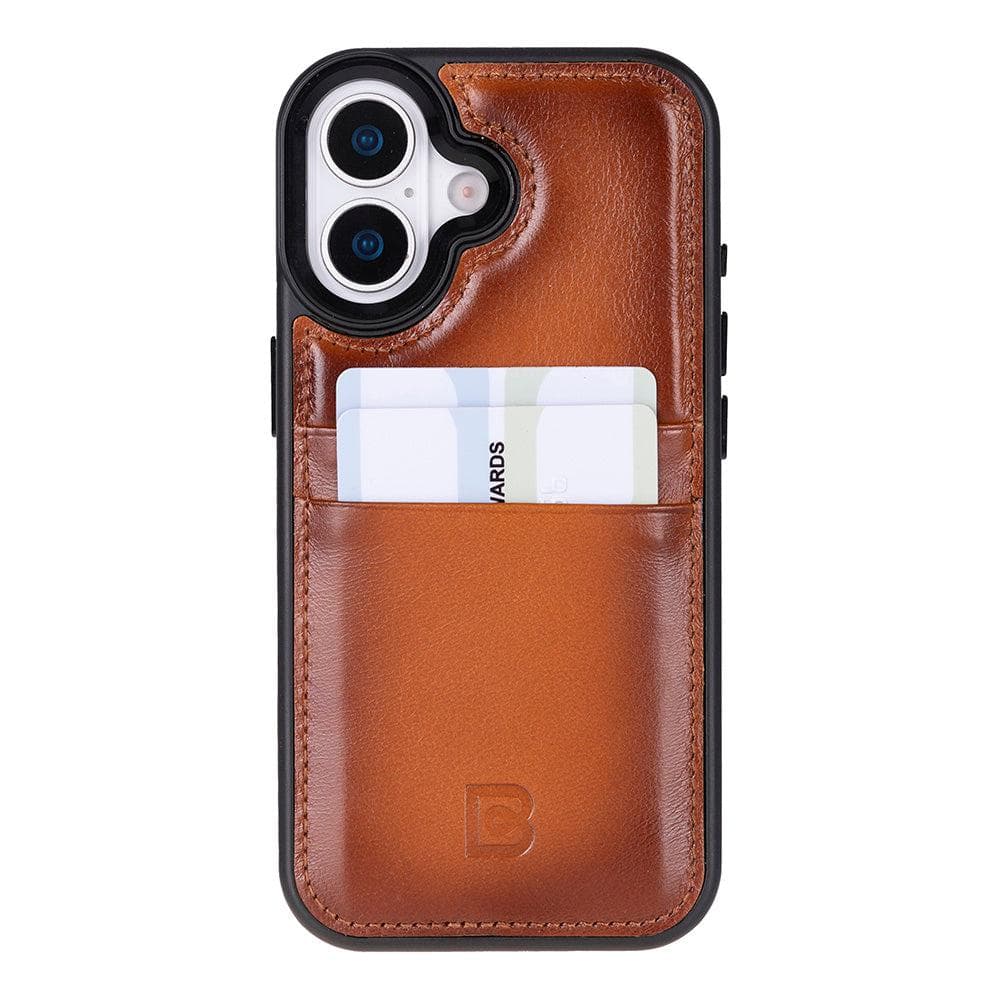 Flex Cover Leather iPhone 17 Case with Card Holder Bouletta