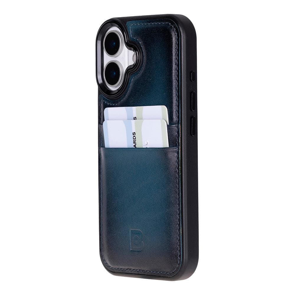 Flex Cover Leather iPhone 17 Case with Card Holder Bouletta
