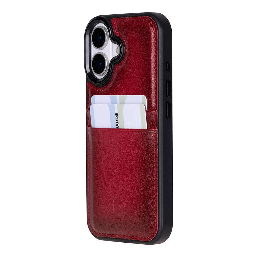 Flex Cover Leather iPhone 17 Case with Card Holder Bouletta