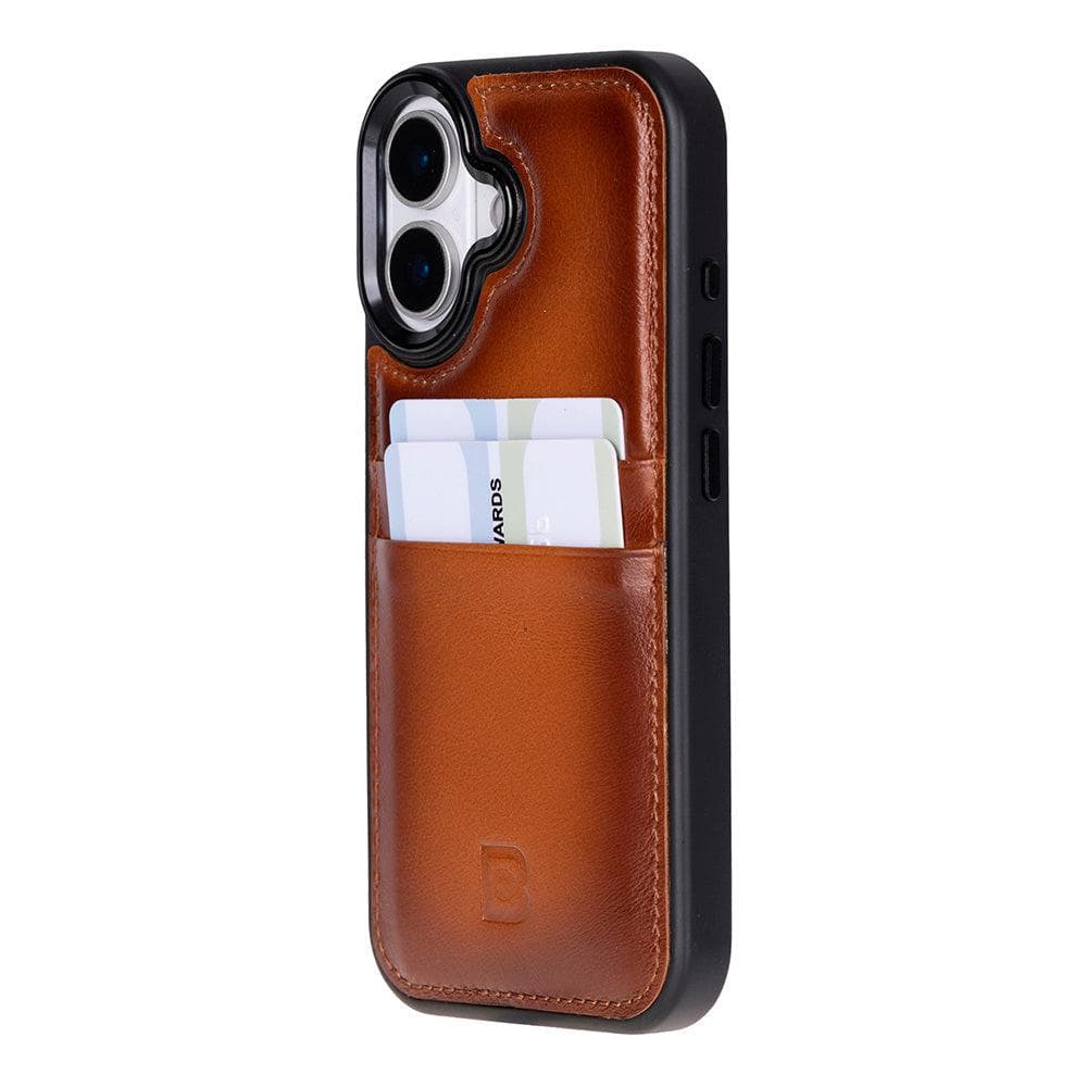 Flex Cover Leather iPhone 17 Case with Card Holder Bouletta