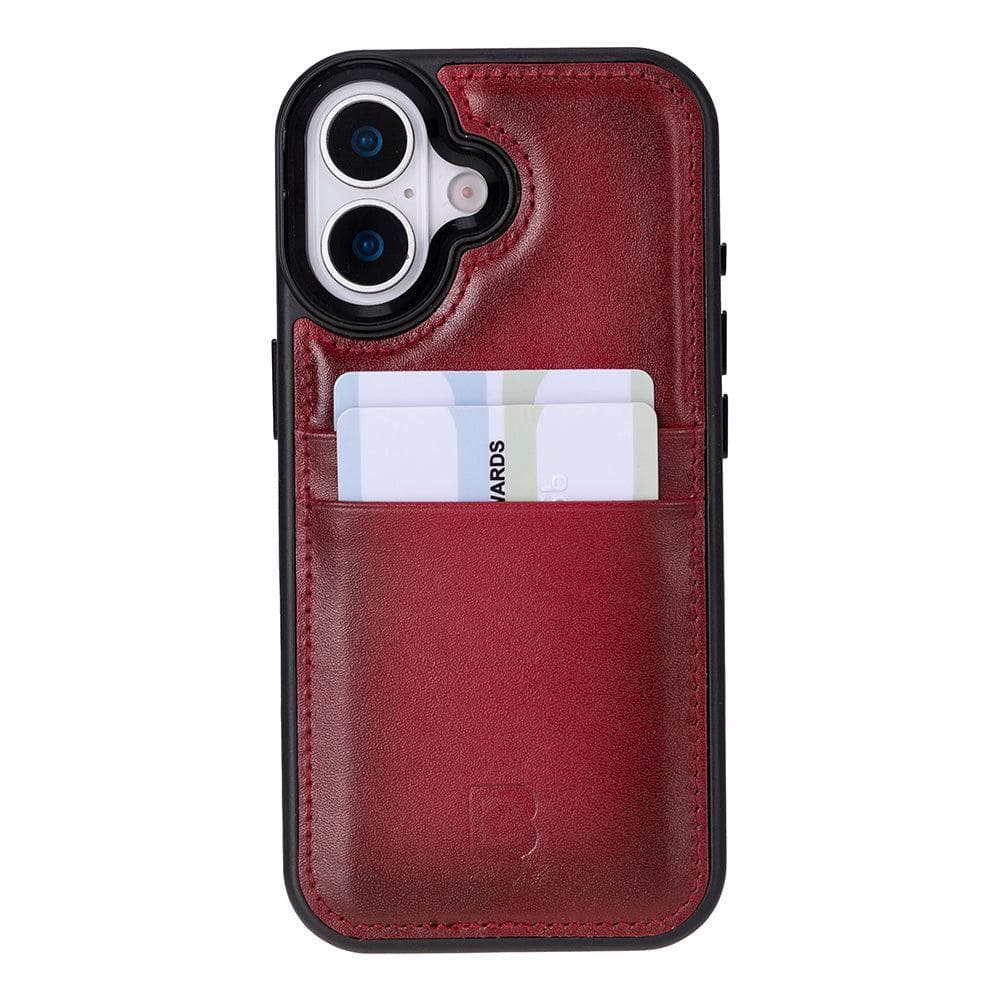 Flex Cover Leather iPhone 17 Case with Card Holder Bouletta