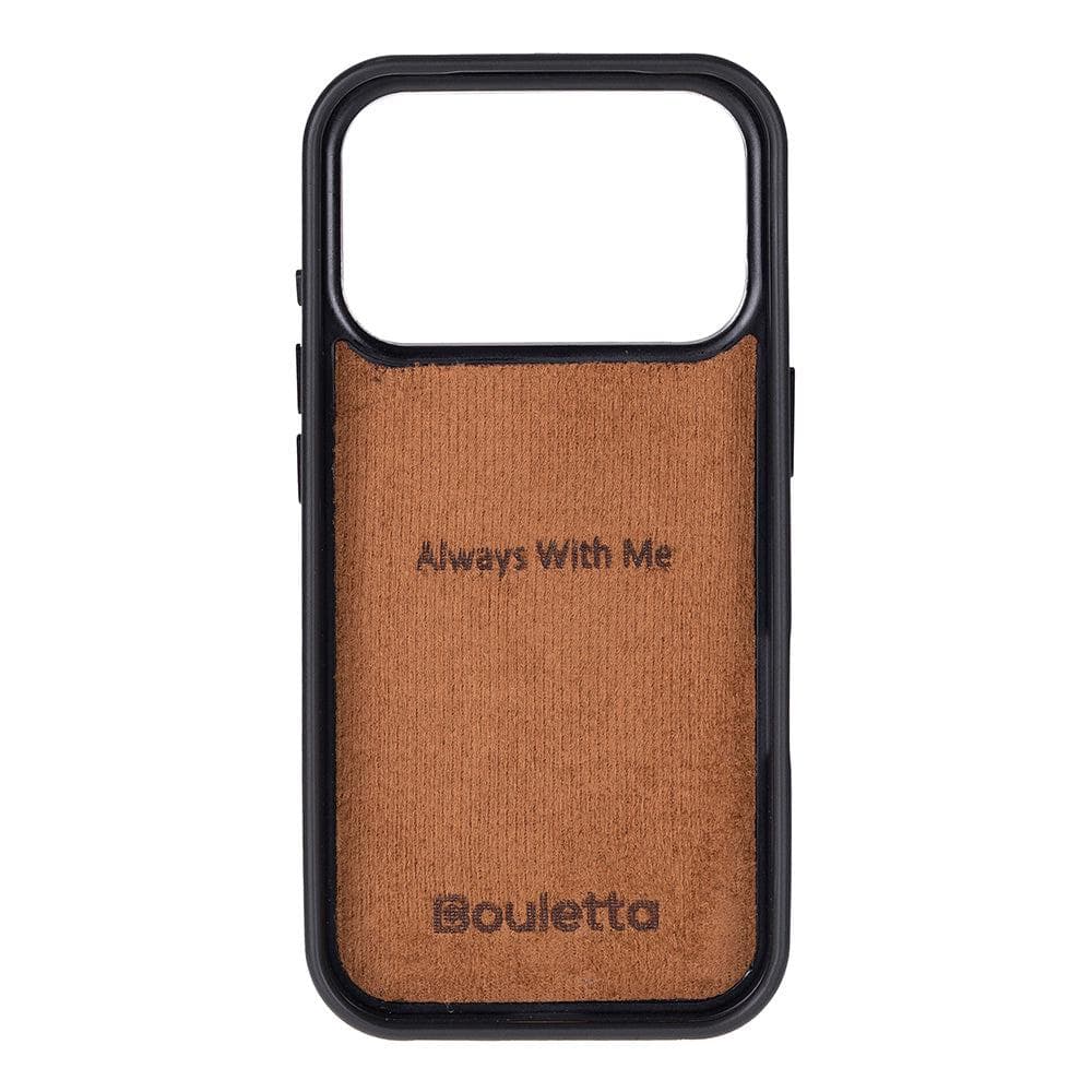 Flex Cover Leather iPhone 17 Pro Case with Card Holder Bouletta