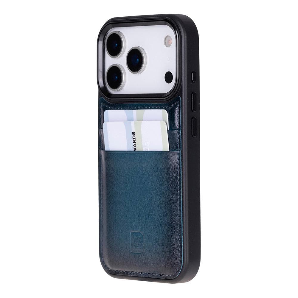 Flex Cover Leather iPhone 17 Pro Case with Card Holder Bouletta