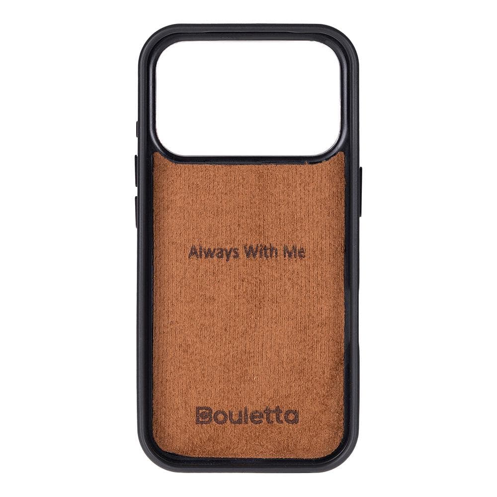 Flex Cover Leather iPhone 17 Pro Case with Card Holder Bouletta