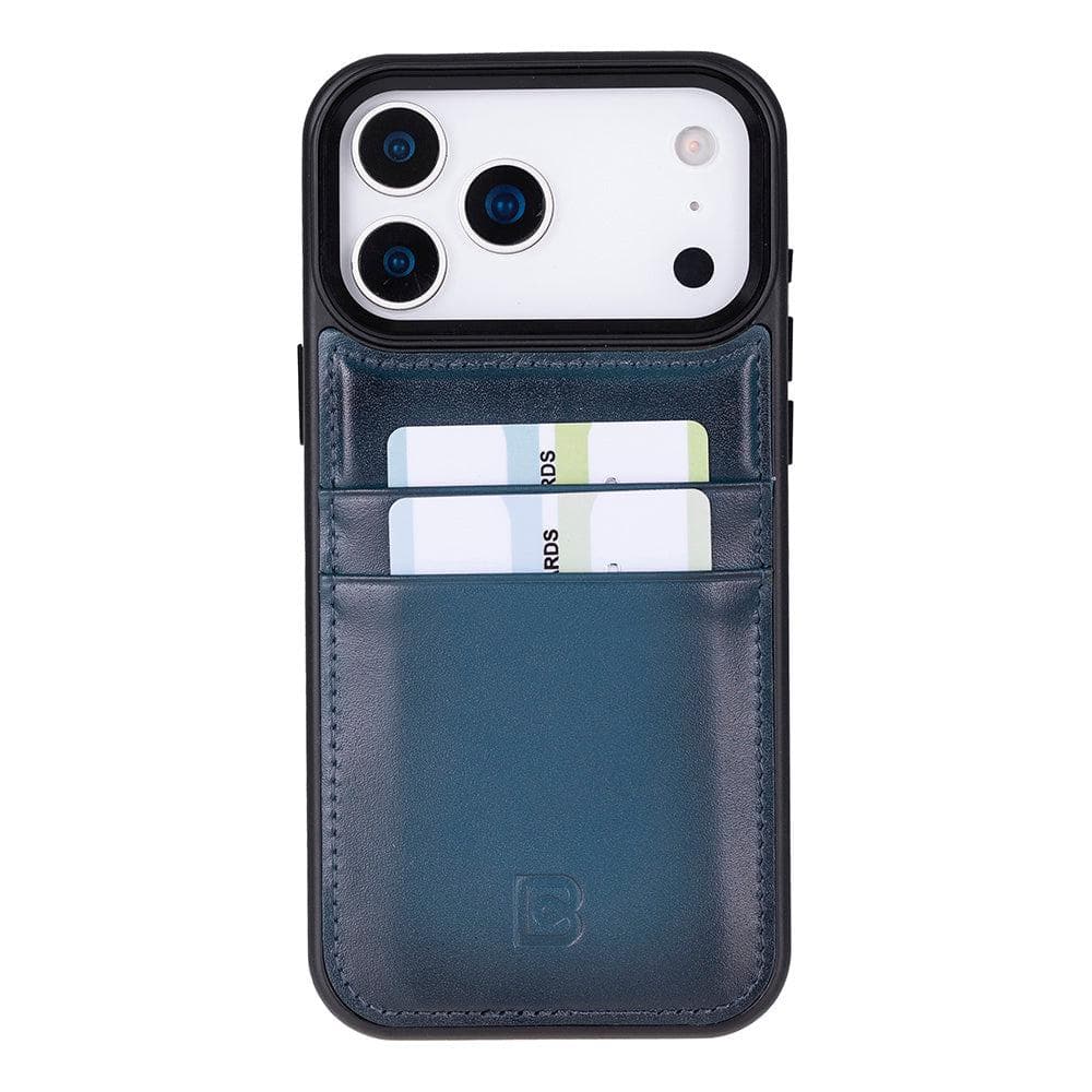 Flex Cover Leather iPhone 17 Pro Max Case with Card Holder Bouletta