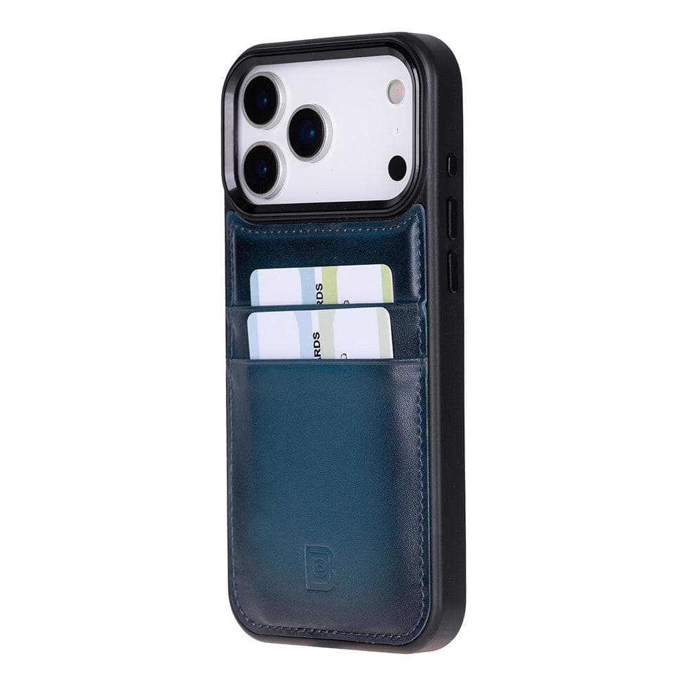 Flex Cover Leather iPhone 17 Pro Max Case with Card Holder Bouletta