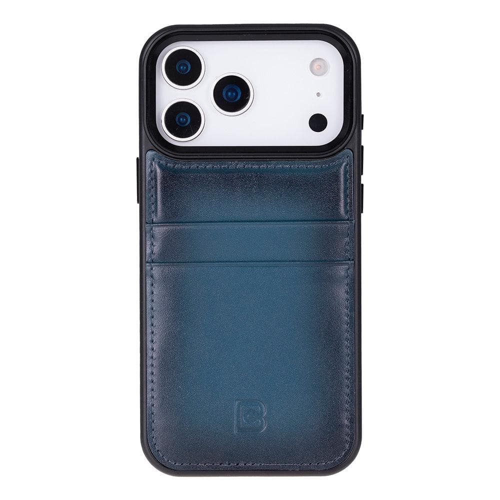 Flex Cover Leather iPhone 17 Pro Max Case with Card Holder Bouletta