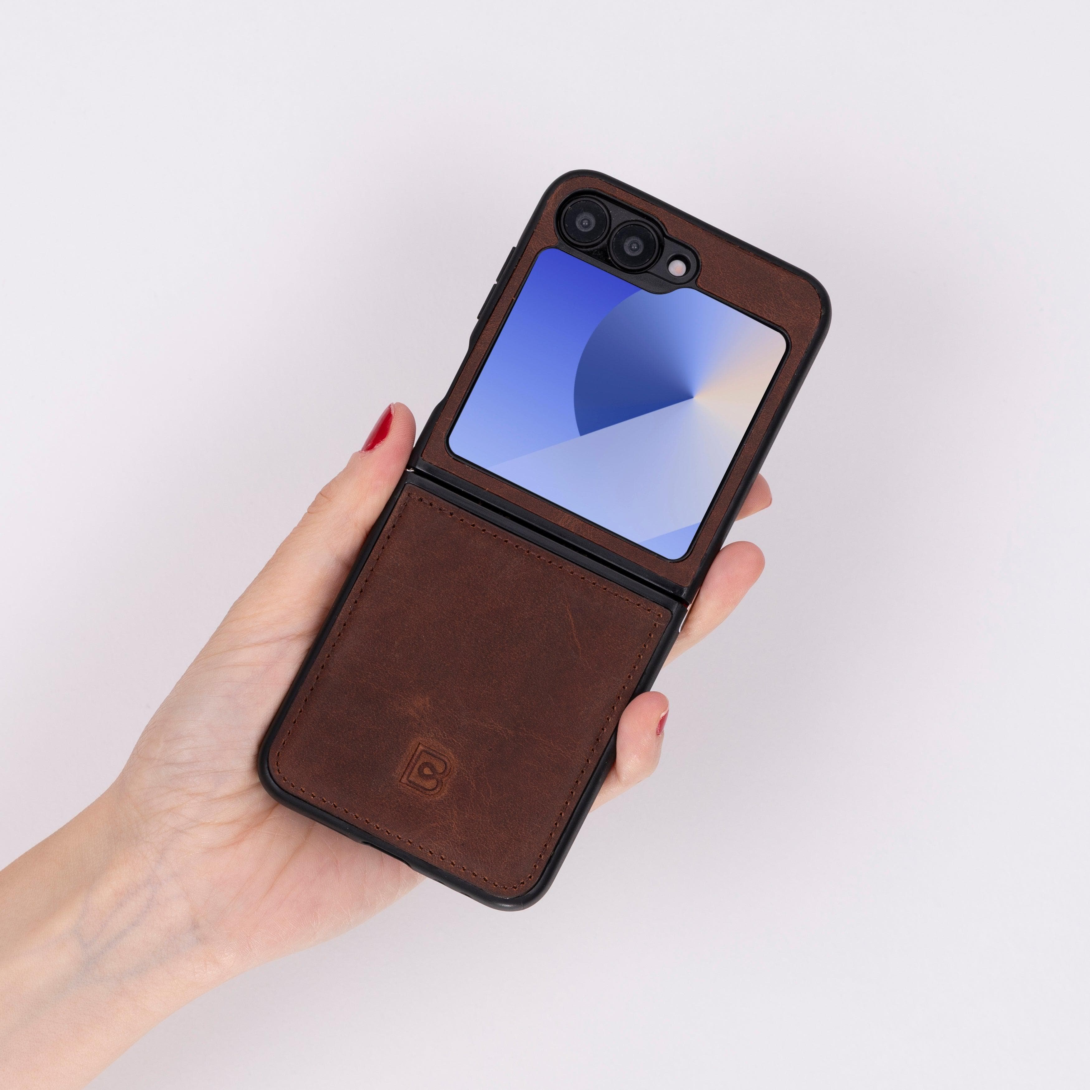 Flex Cover Leather Samsung Galaxy Z Flip 6 Case Bouletta