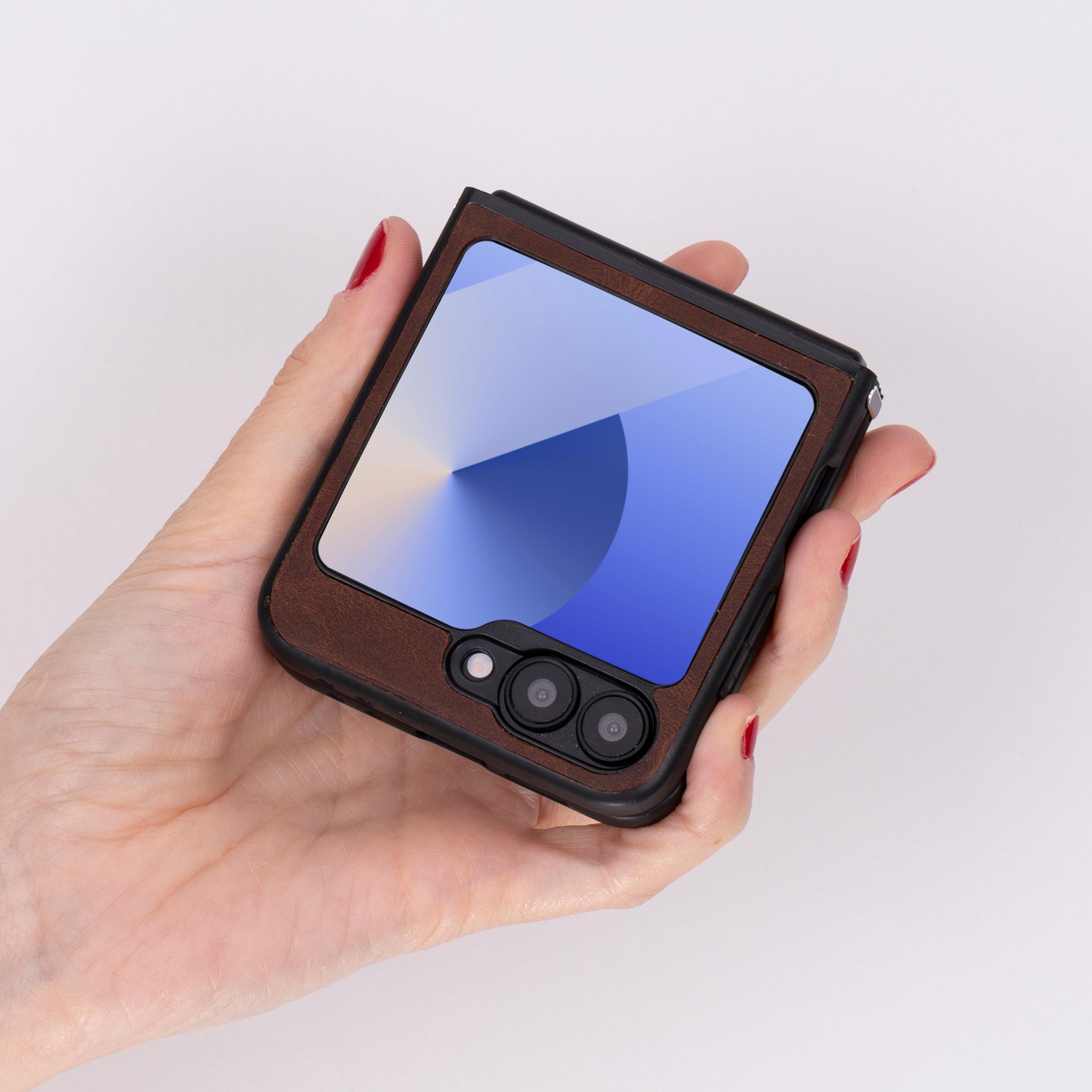 Flex Cover Leather Samsung Galaxy Z Flip 6 Case Bouletta