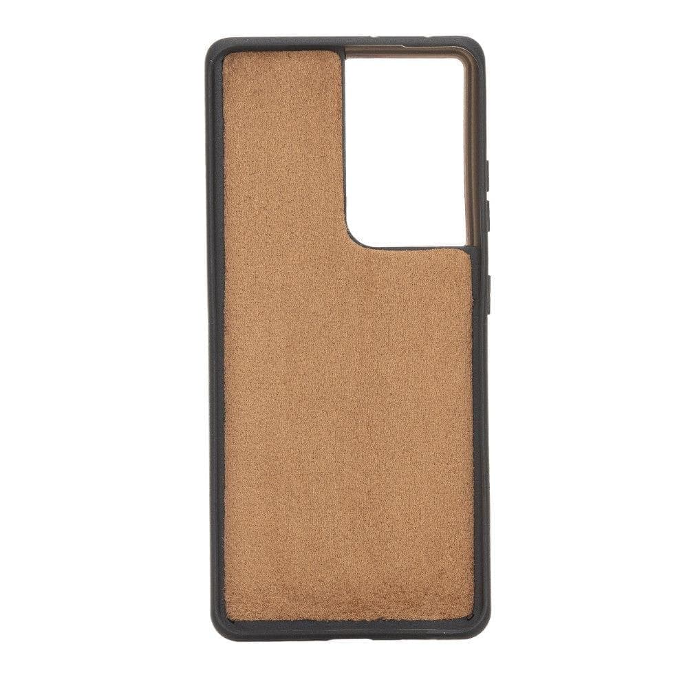 Flex Cover Samsung Galaxy S21 Ultra Leather Case Black Bouletta