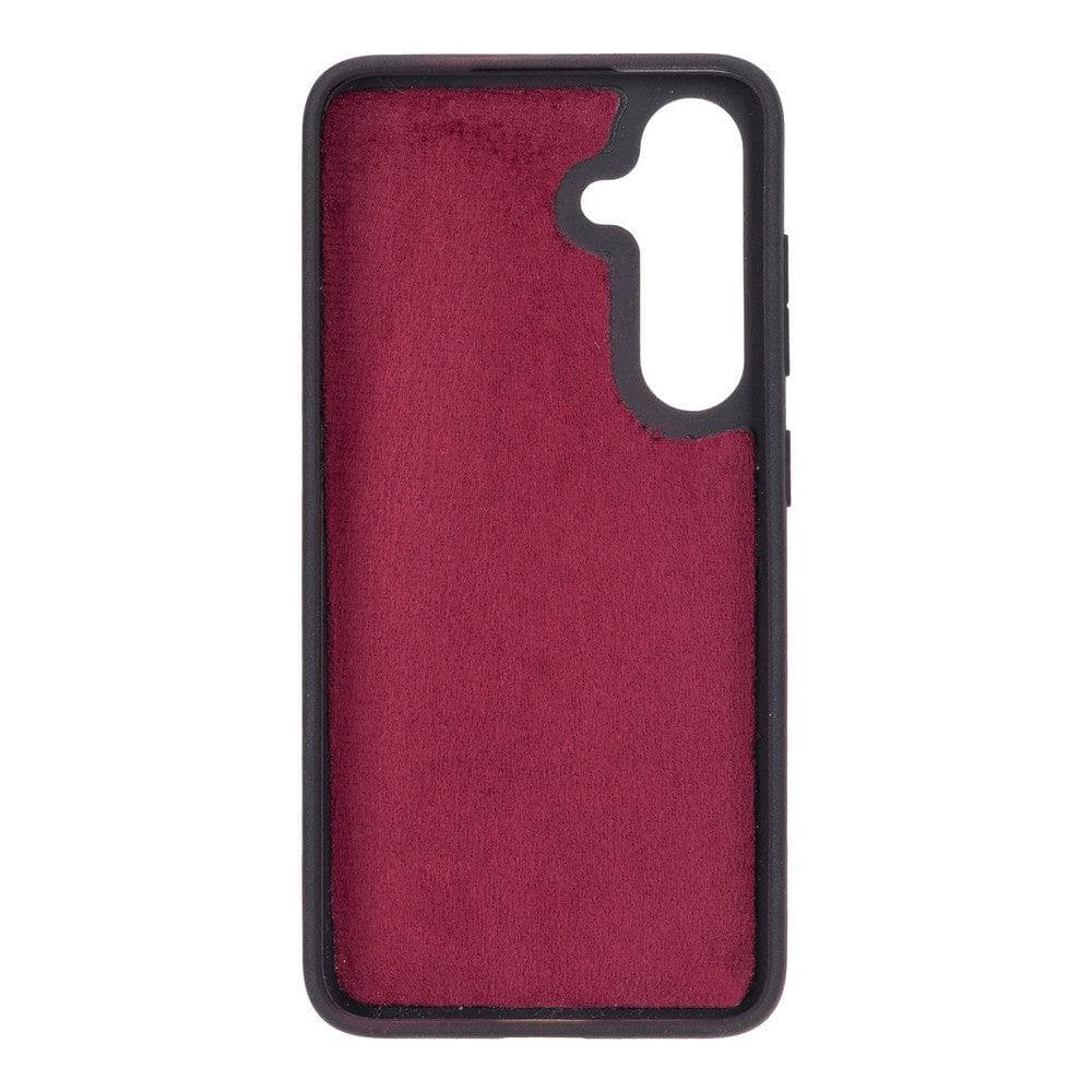 Flex Cover Samsung Galaxy S24 Leather Case Rosewood Bouletta