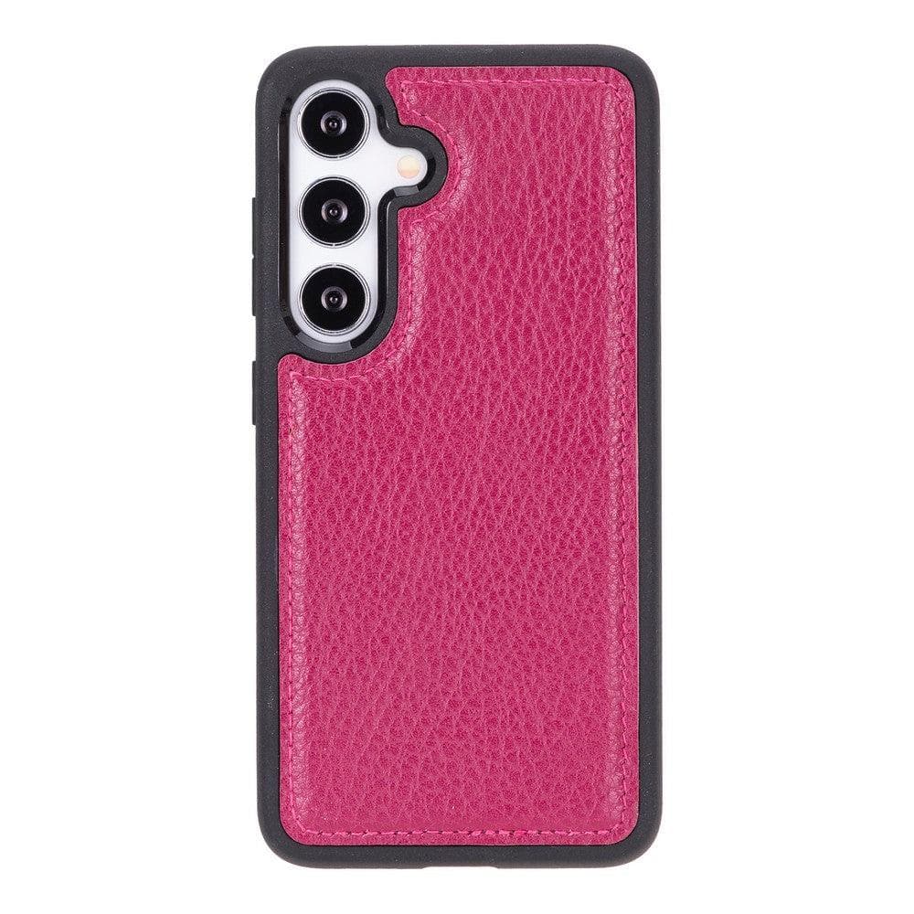 Flex Cover Samsung Galaxy S24 Leather Case Rosewood Bouletta
