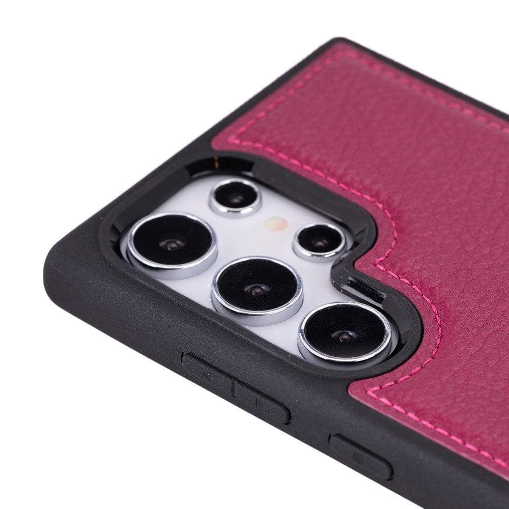 Flex Cover Samsung Galaxy S24 Plus Leather Case Rosewood Bouletta