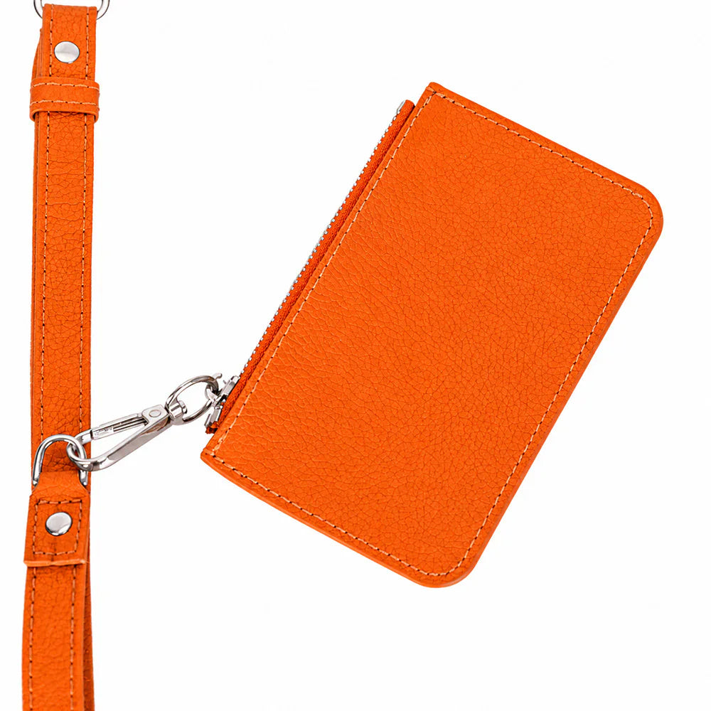 FlexGo Leather Phone Strap & Wallet Set – Clip-On Flex Bouletta