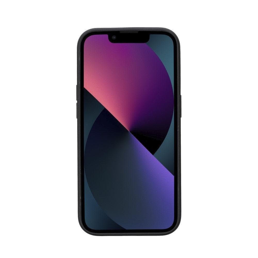 Flexible Leather Back Cover with CardHolder for iPhone 14 Series Bouletta