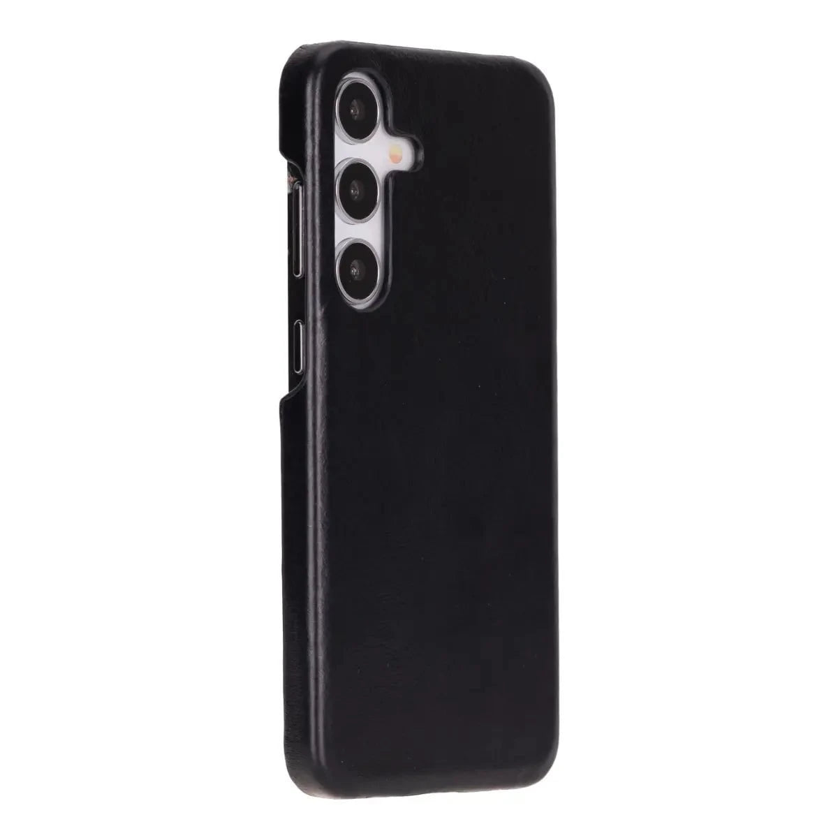 Genuine Leather Case for Samsung Galaxy S25 Plus – Slim, Stylish & Durable Black Bouletta