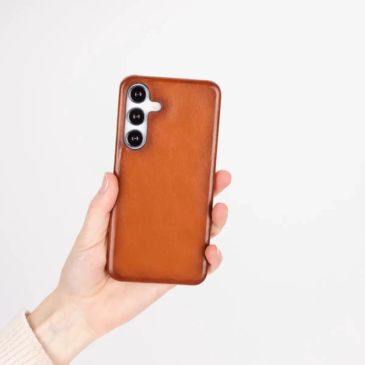 Genuine Leather Case for Samsung Galaxy S25 – Slim, Stylish & Durable Bouletta