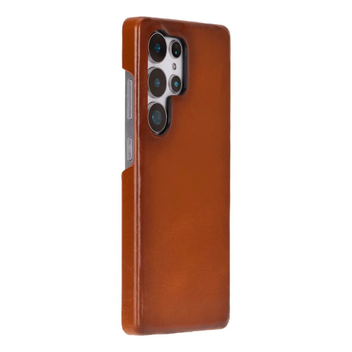 Genuine Leather Case for Samsung Galaxy S25 Ultra – Slim, Stylish & Durable Tan Bouletta
