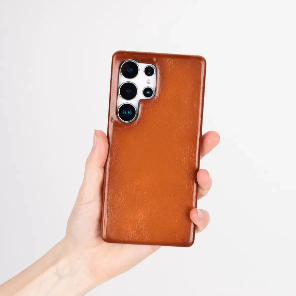 Genuine Leather Case for Samsung Galaxy S25 Ultra – Slim, Stylish & Durable Bouletta