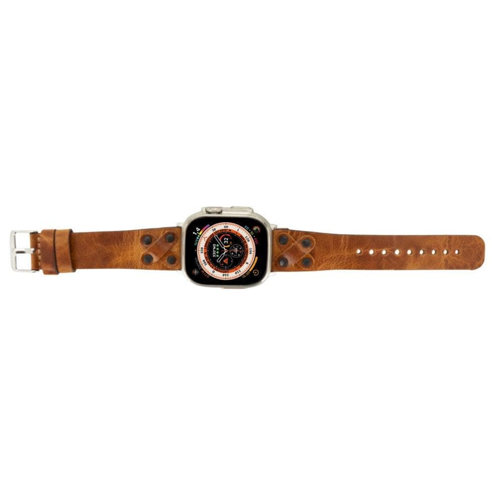 Glasgow Cross Apple Watch Leather Straps Bouletta LTD