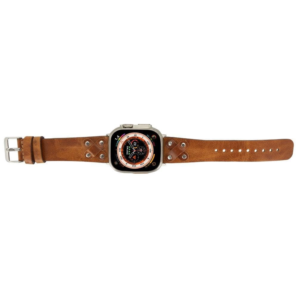 Glasgow Cross Apple Watch Leather Straps Bouletta LTD