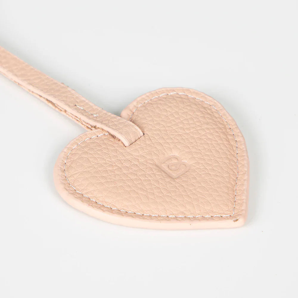 Heart Leather Bag Charm Marmalade Bouletta