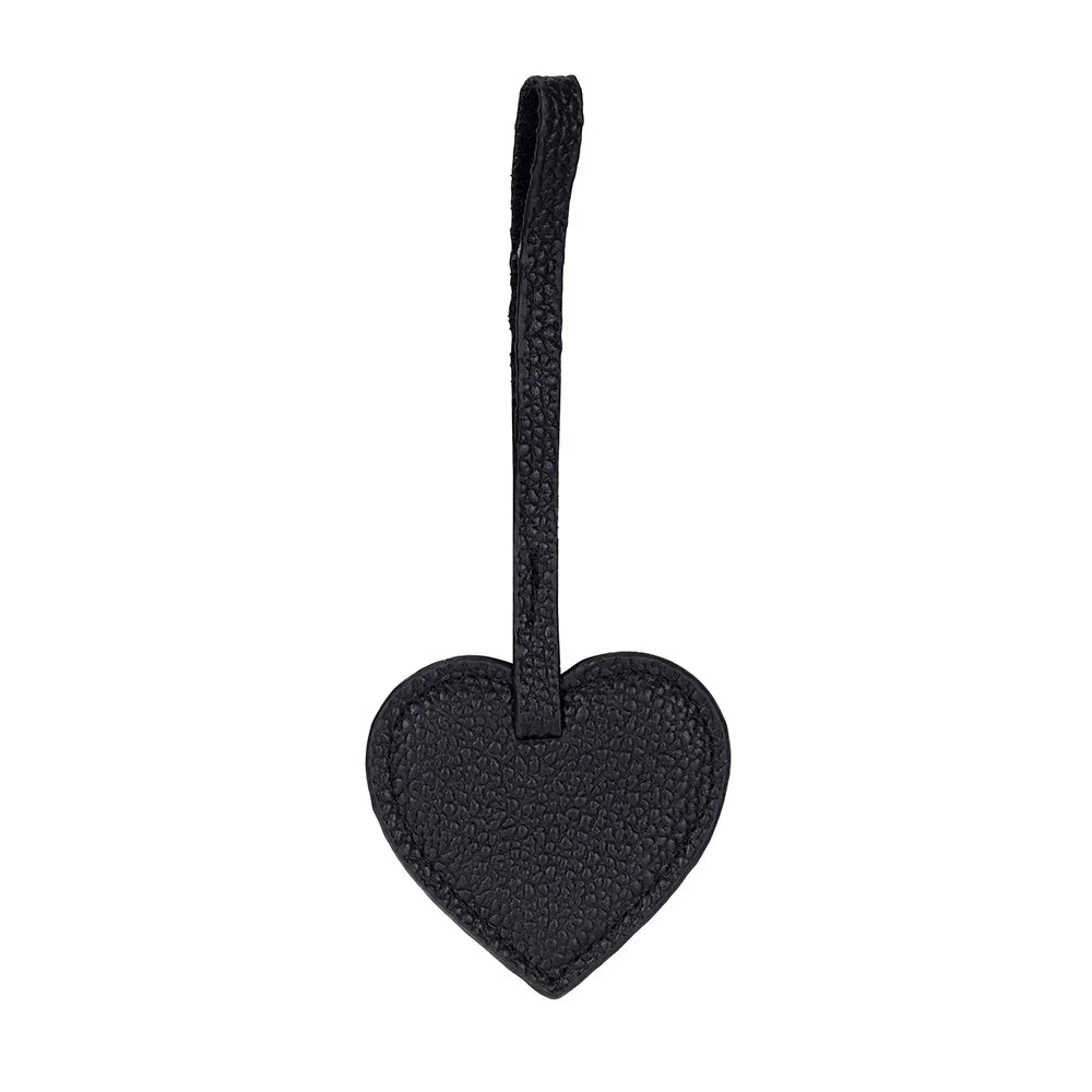 Heart Leather Bag Charm Bouletta