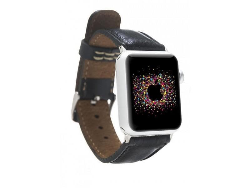 Hereford Classic Colorful Apple Watch Leather Straps Red Bouletta