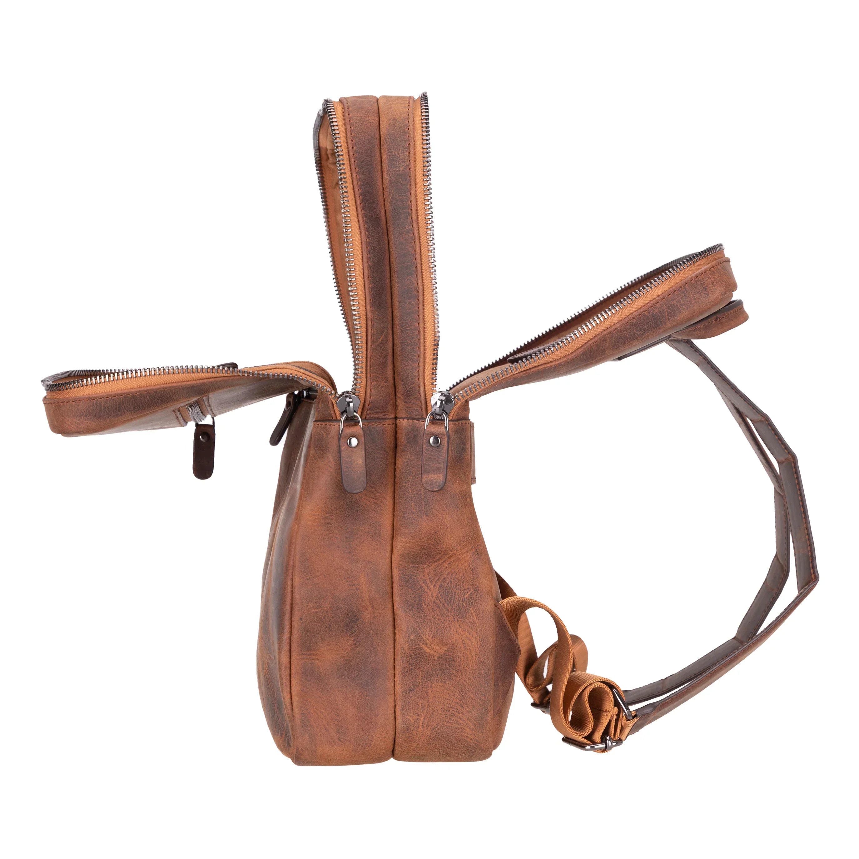 Hidden Castle Leather Backpack Bouletta