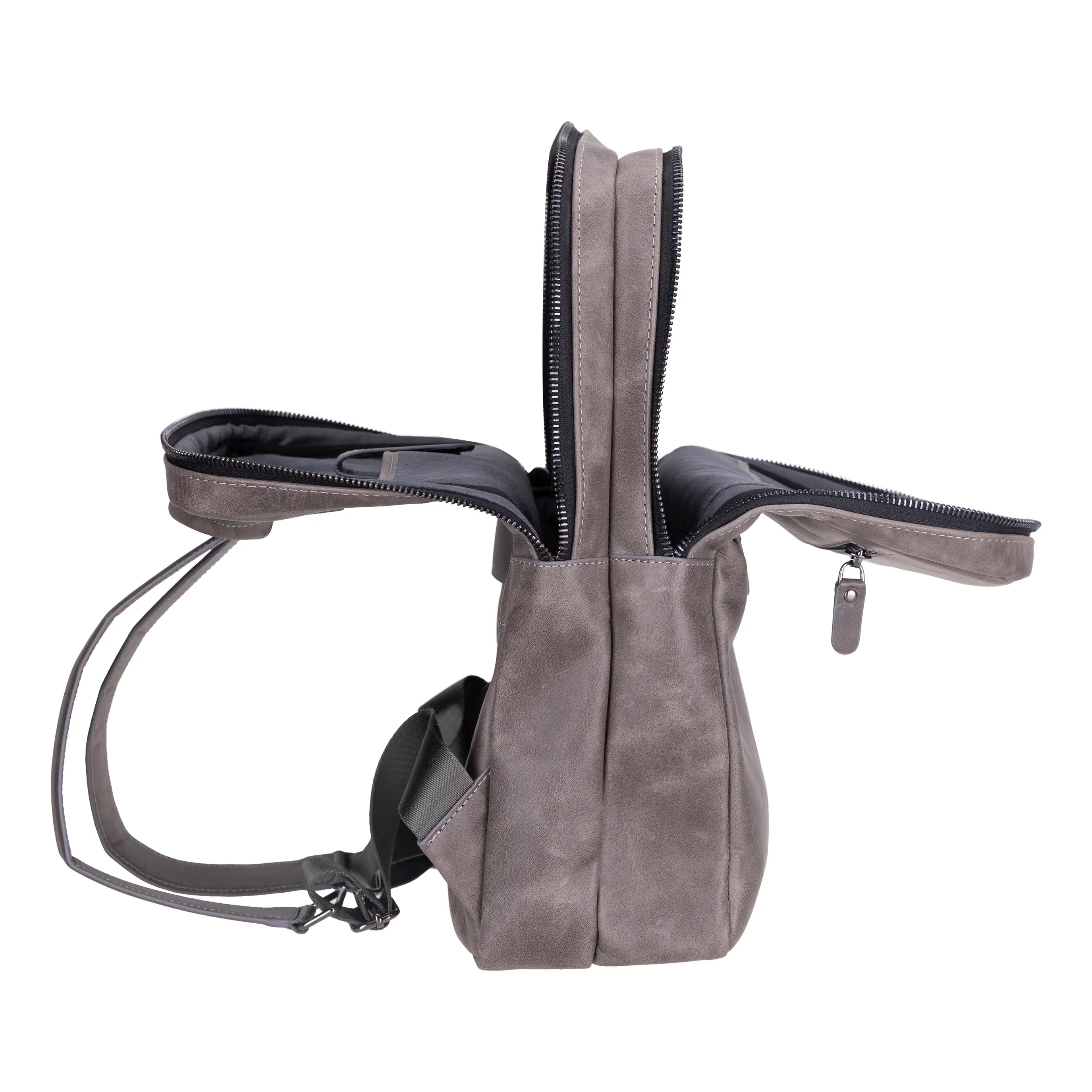 Hidden Castle Leather Backpack Bouletta